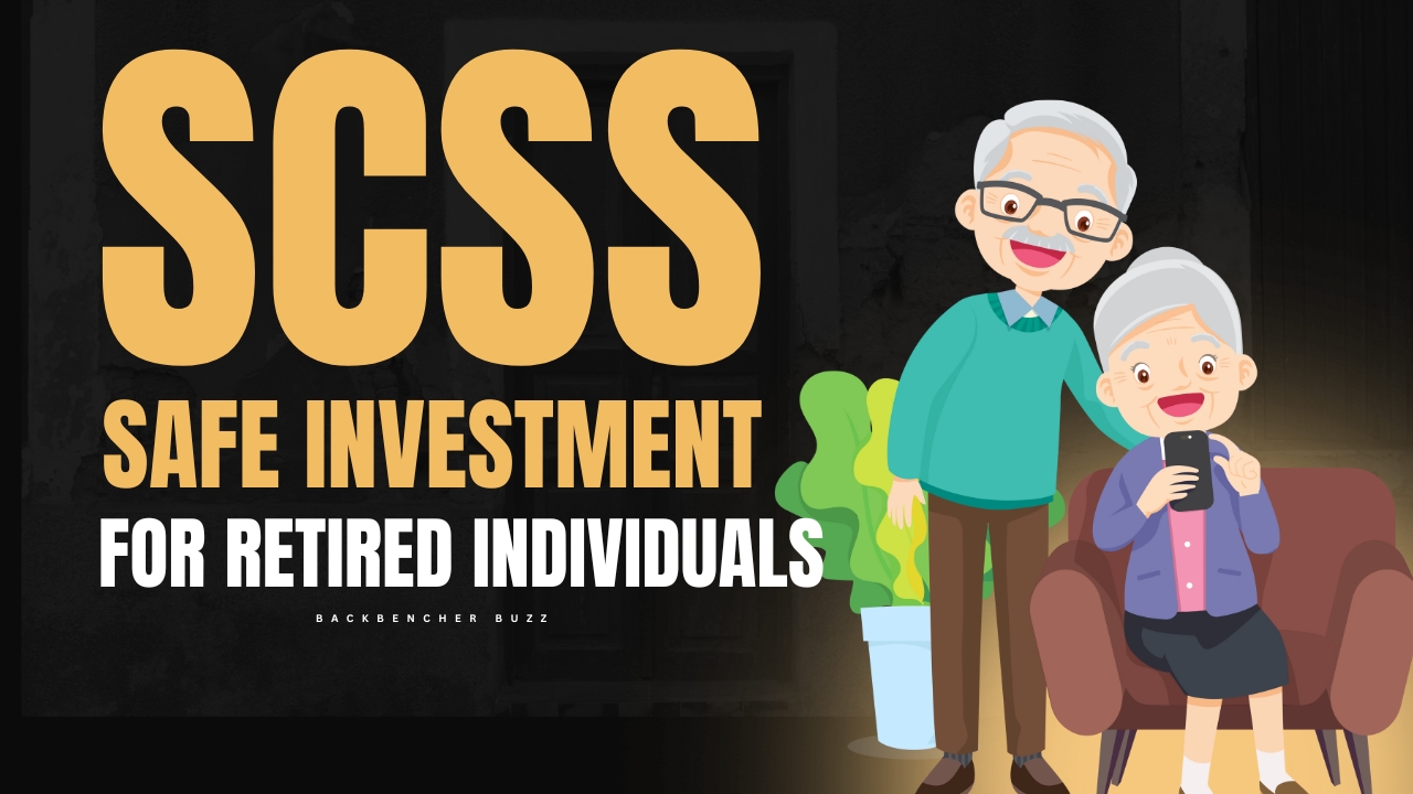 Senior citizens smiling and promoting SCSS safe investment options