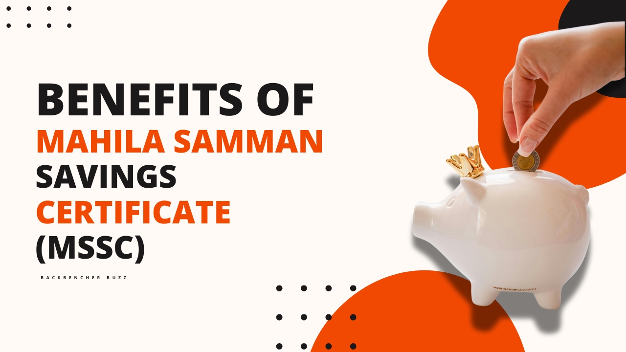 Piggy bank with coin symbolizing benefits of Mahila Samman Savings Certificate
