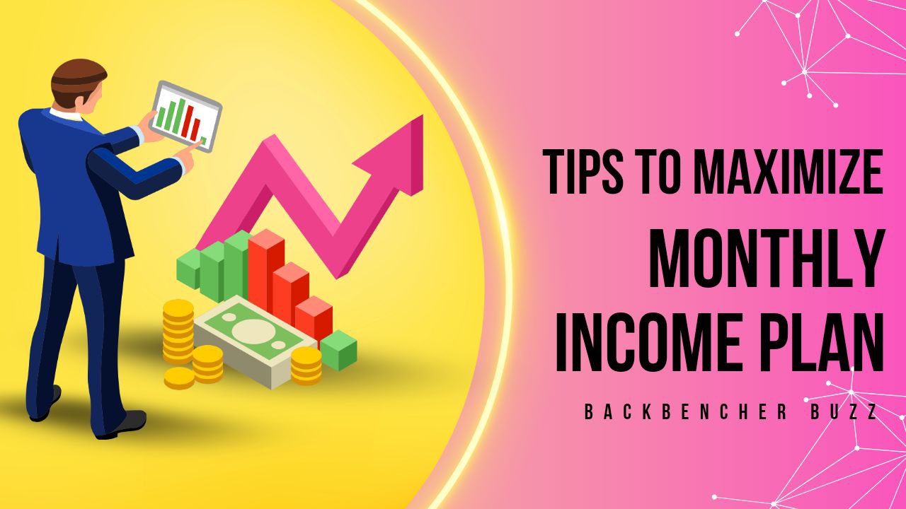 Man analyzing growth with Monthly Income Scheme investment