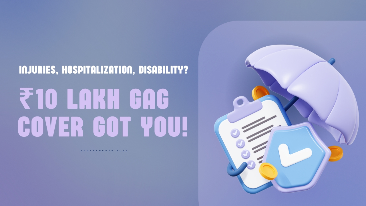 ₹10 Lakh GAG Policy for Injuries, Hospitalization, and Disability ₹10 Lakh GAG policy insurance for injuries, hospitalization, and disability coverage