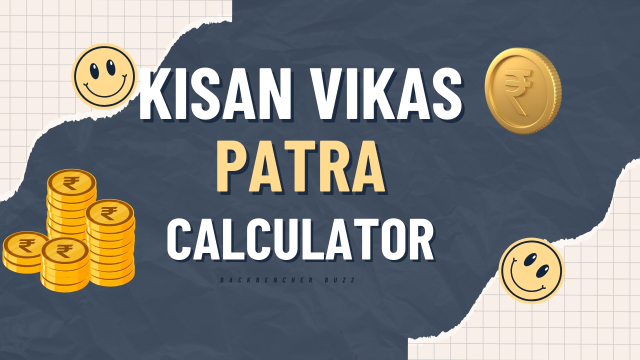 Kisan Vikas Patra calculator tool to calculate investment returns