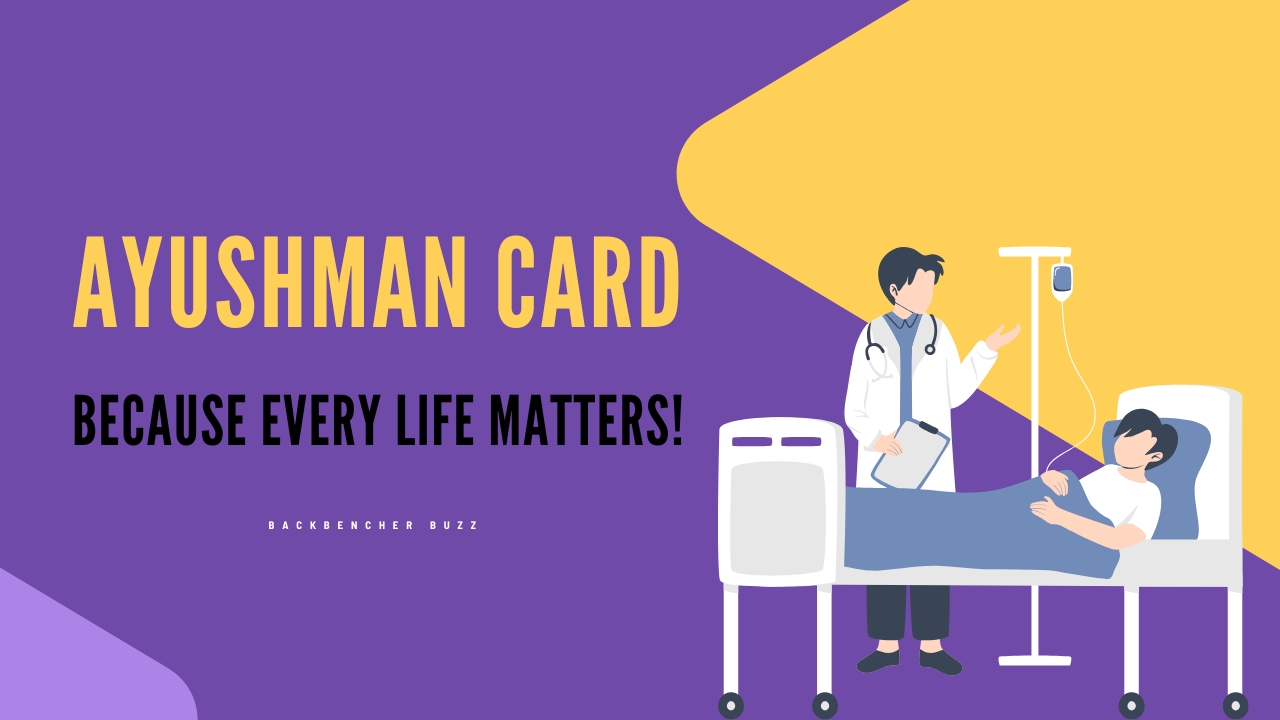 Doctor treating a hospitalized patient under Ayushman Card scheme