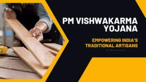 Close-up of artisan working with wood, supported by PM Vishwakarma Scheme