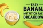 Sliced bananas and whole bananas displayed for a visual breakdown of banana calories and nutrition facts