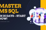 Backbencher Buzz 30-day MS SQL Mastery Challenge countdown graphic with START NOW call-to-action