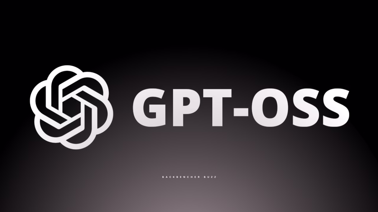 GPT-OSS official logo and branding on gradient background representing open-source generative AI revolution